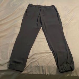 Banana republic navy elastic work pants